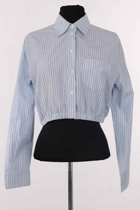 Chemise Maje Bleu en Coton, taille S - Seconde Main
