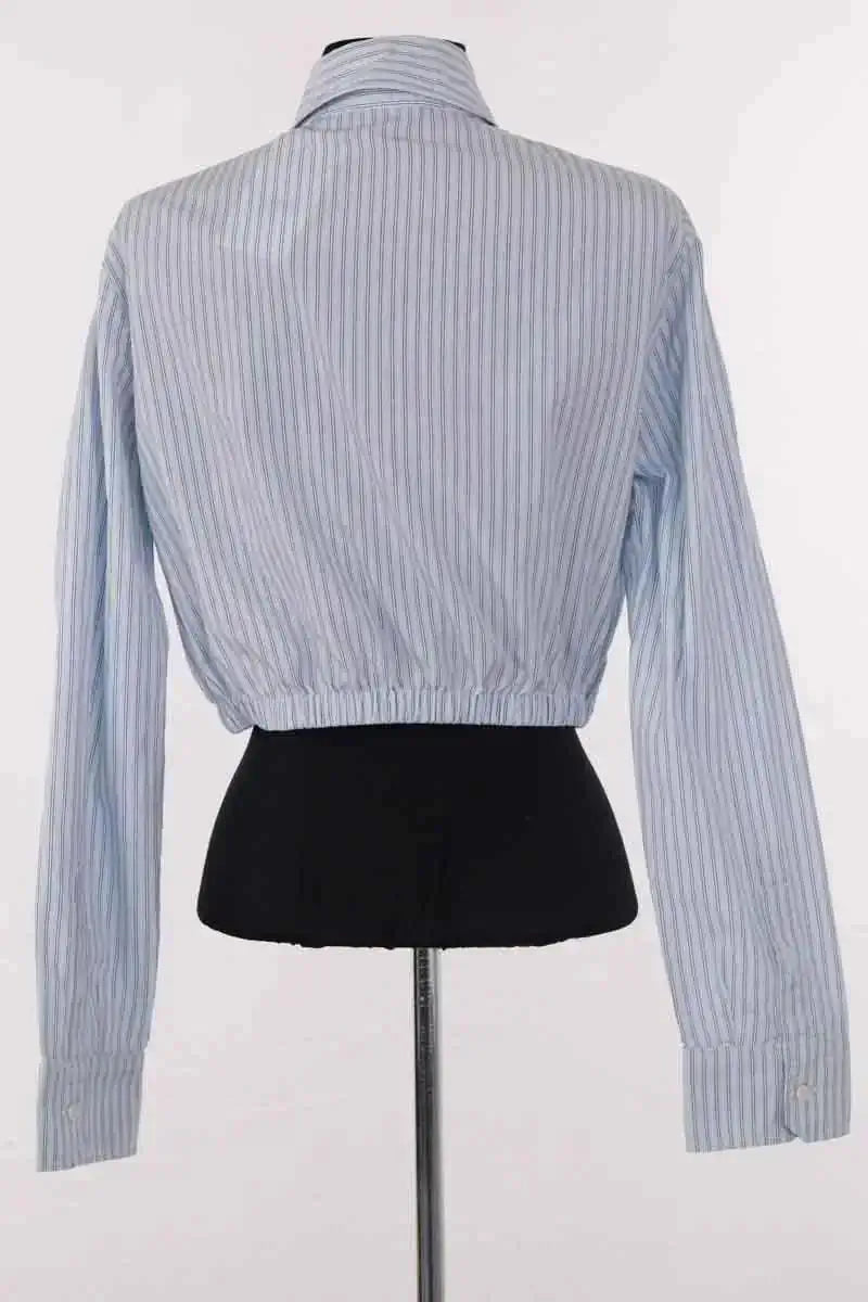Chemise Maje Bleu en Coton