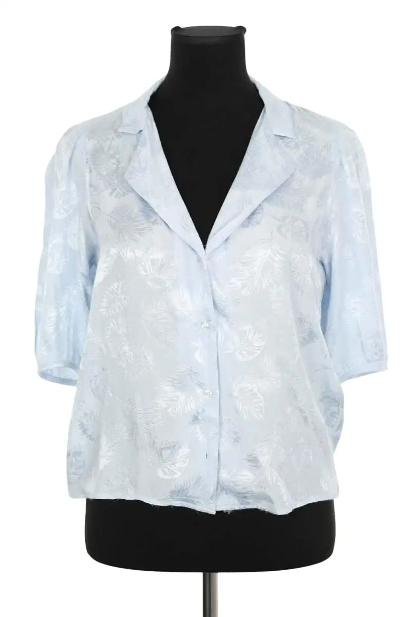 Chemise Maje Bleu en Viscose, taille S - Seconde Main