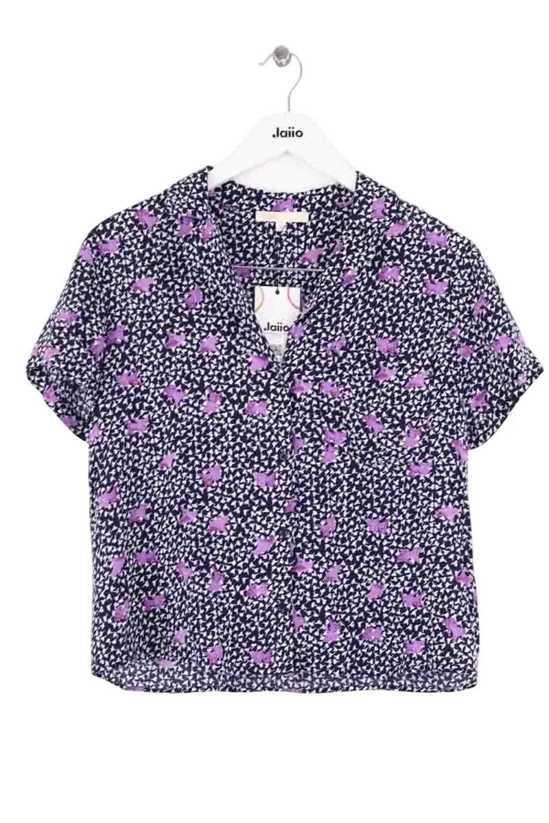 Chemise Maje Bleu en Viscose, taille S - Seconde Main