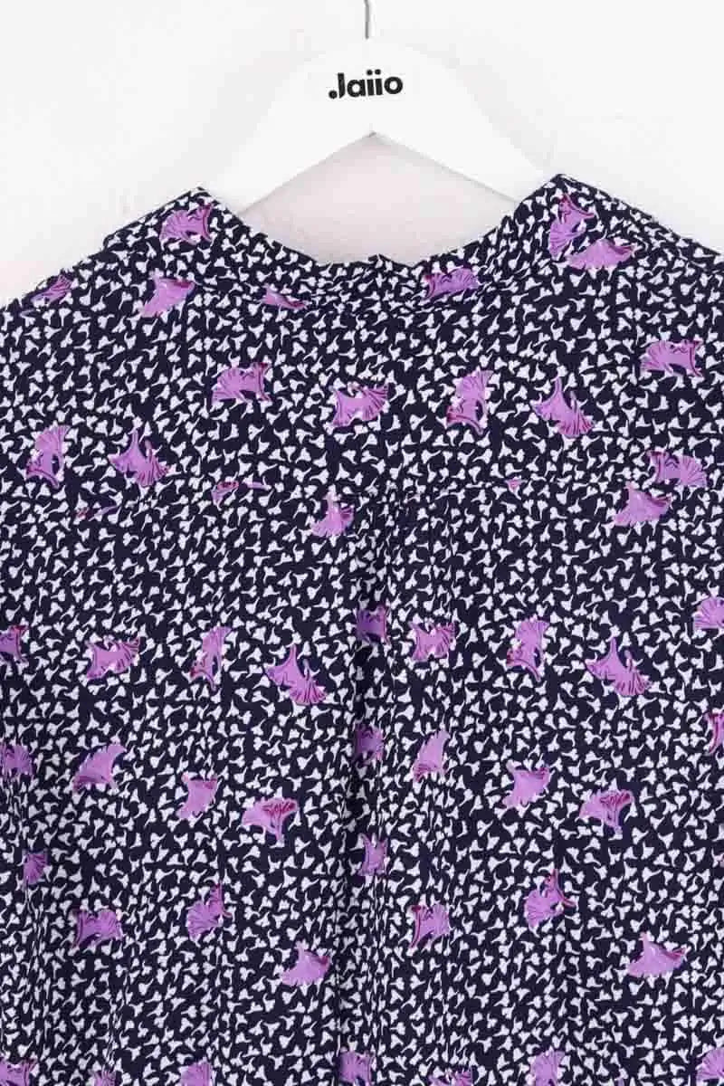 Chemise Maje Bleu en Viscose