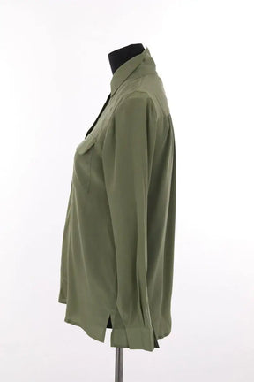 Chemise Maje Kaki en Soie