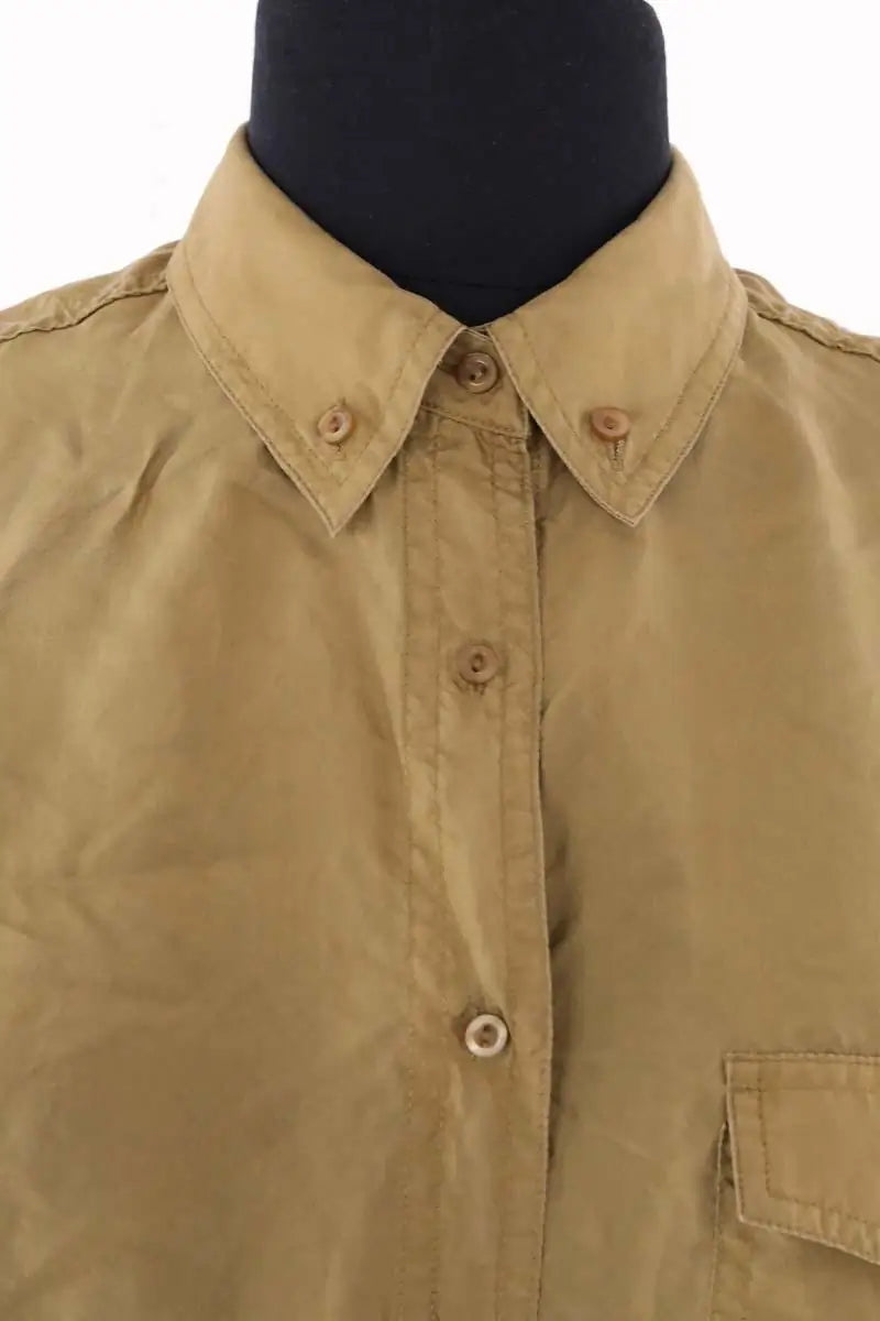 Chemise Maje Kaki en Soie