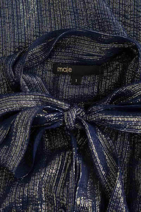 Chemise Maje Marine en Polyester