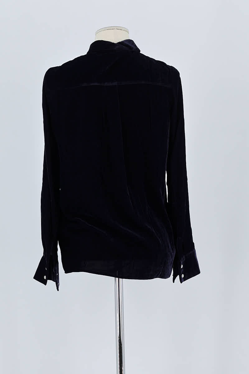 Chemise Maje Marine en Polyester