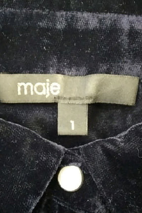 Chemise Maje Marine en Polyester