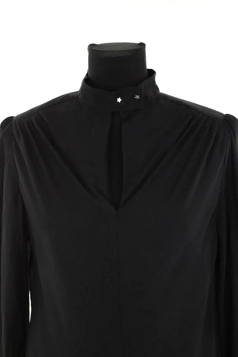 Chemise Maje Noir en Polyamide