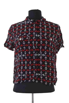 Chemise Maje Noir en Viscose, taille M - Seconde Main