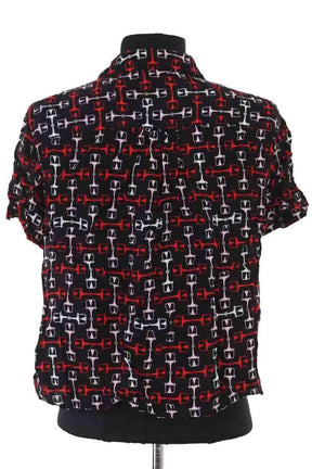 Chemise Maje Noir en Viscose