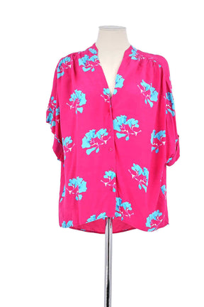 Chemise Maje Rose en Viscose, taille S - Seconde Main