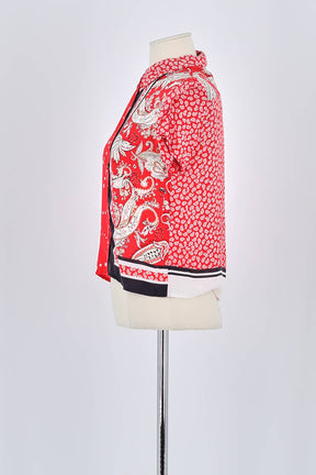 Chemise Maje Rouge en Viscose