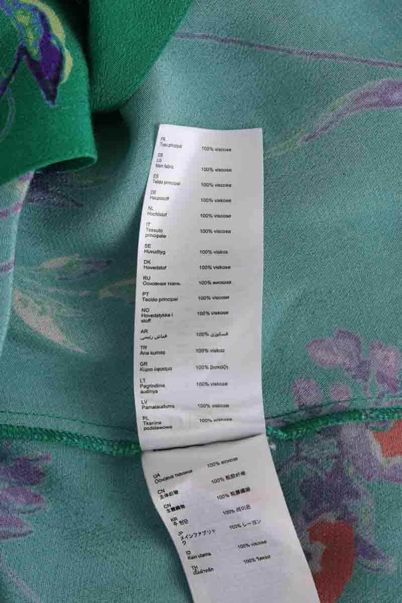 Chemise Maje Vert en Viscose