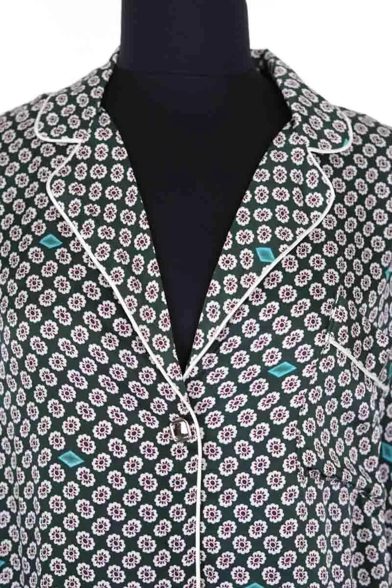 Chemise Maje Vert en Viscose