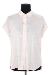 Chemise Majestic Filatures Beige en Lin, taille XS - Seconde Main