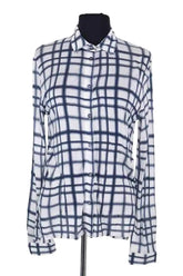 Chemise Majestic Filatures Blanc en Viscose, taille S - Seconde Main