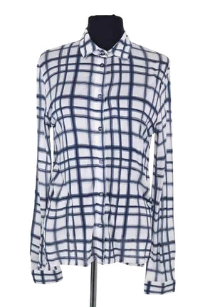 Chemise Majestic Filatures Blanc en Viscose, taille S - Seconde Main