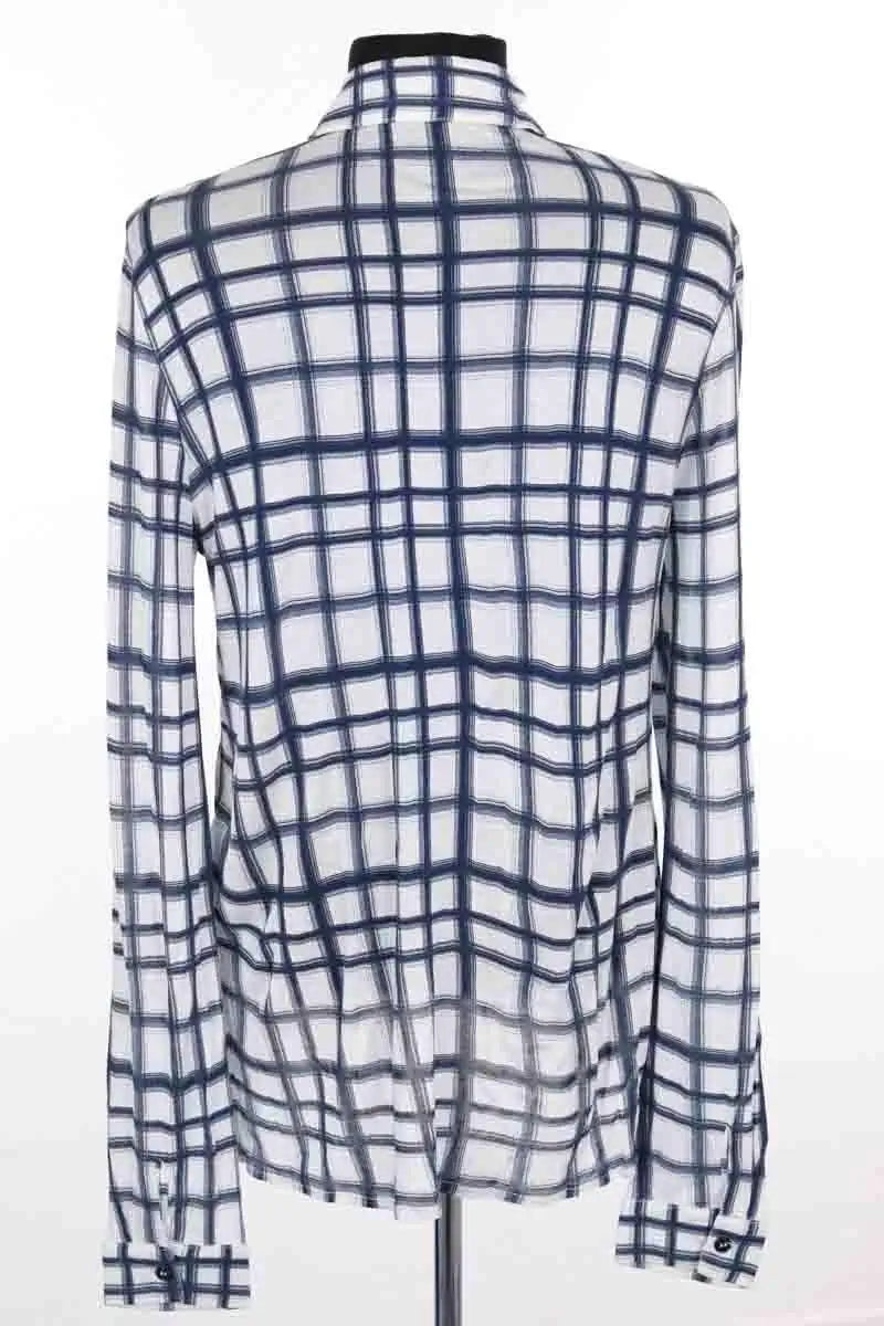 Chemise Majestic Filatures Blanc en Viscose