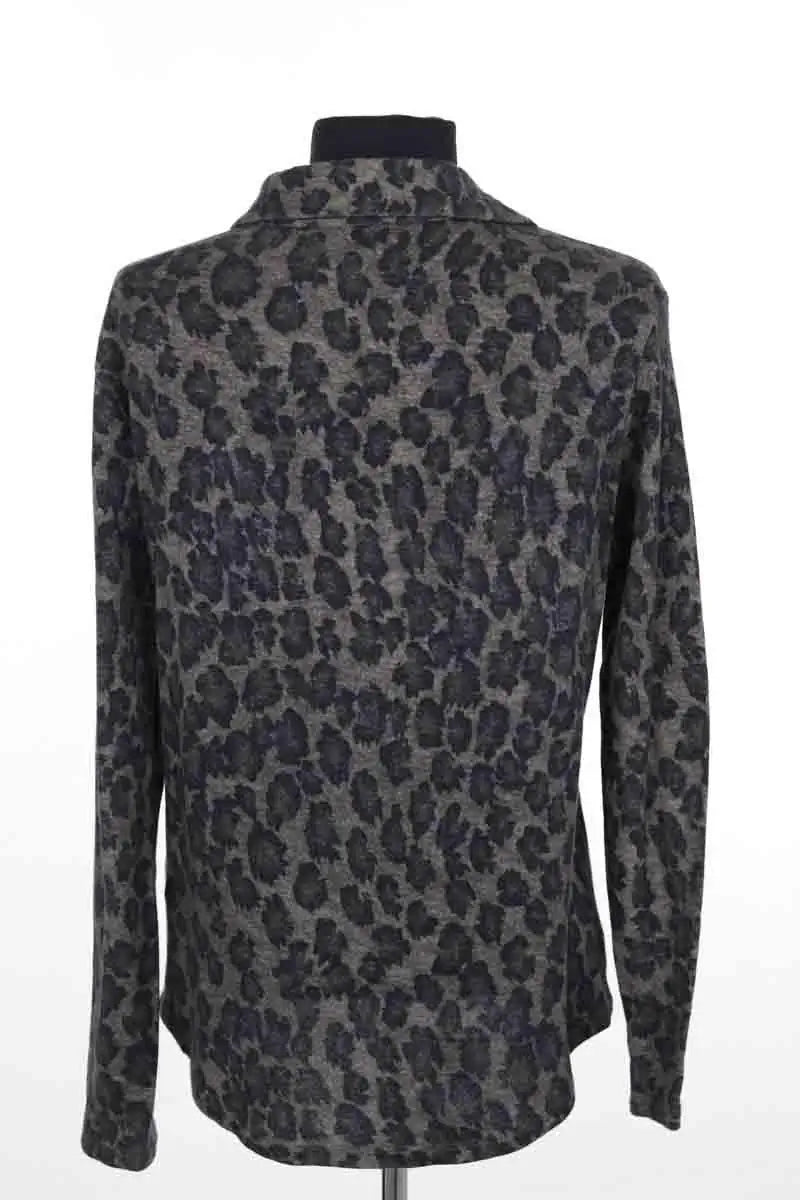 Chemise Majestic Filatures Kaki en Coton