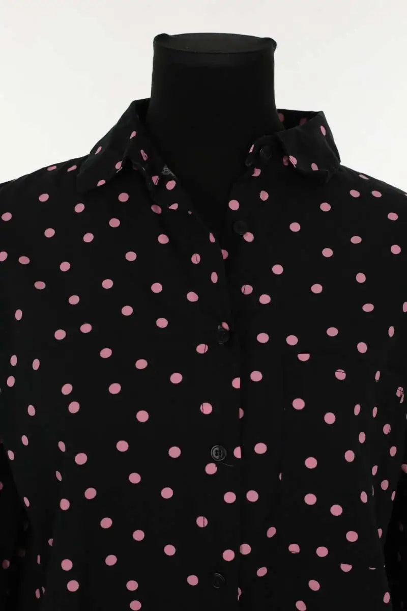 Chemise Make My Lemonade Noir en Coton