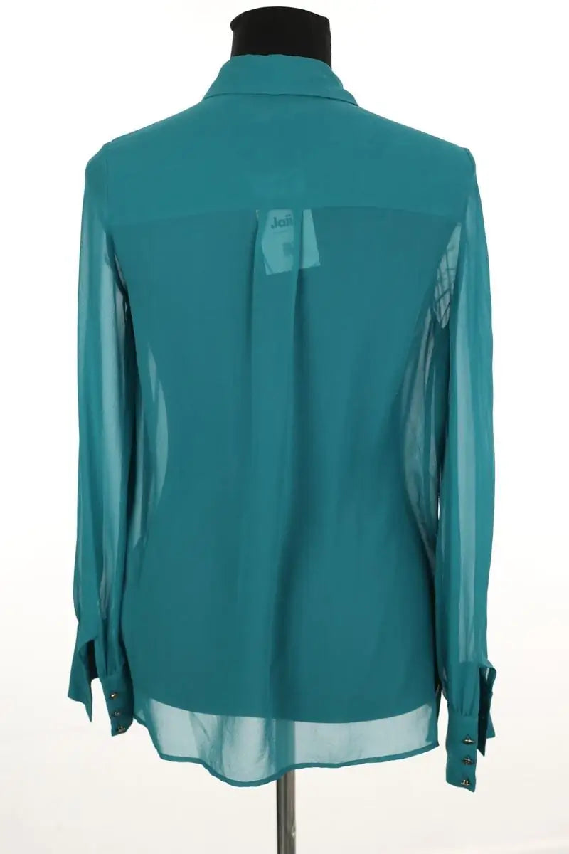 Chemise Maliparmi Vert en Soie
