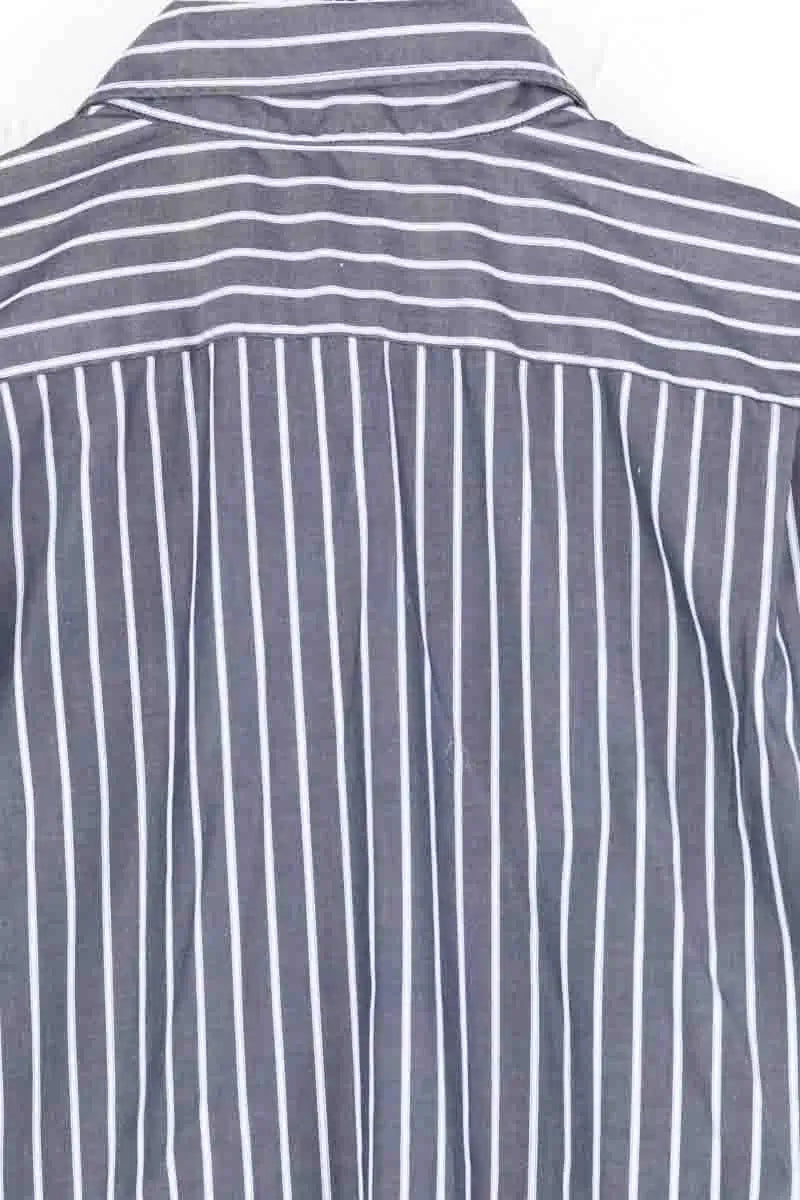 Chemise manches courtes Lacoste Gris en Coton