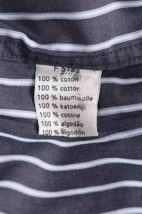 Chemise manches courtes Lacoste Gris en Coton