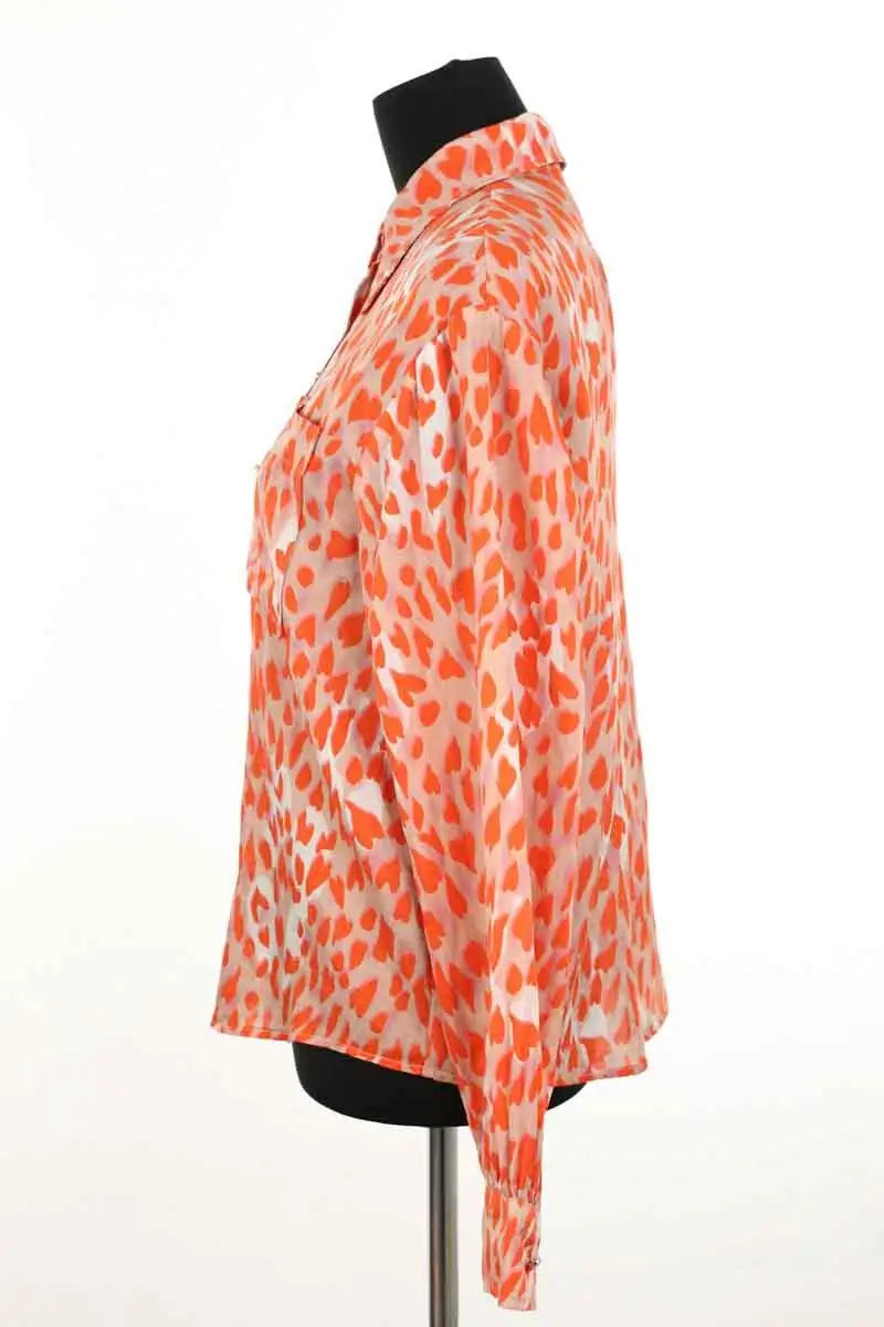 Chemise Manoush Orange en Soie