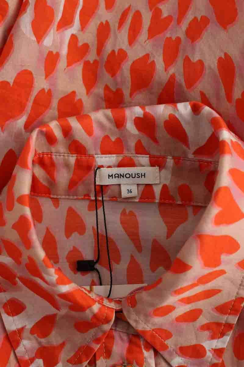 Chemise Manoush Orange en Soie
