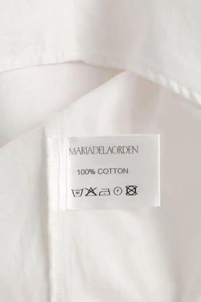 Chemise Maria de la Orden Blanc en Coton