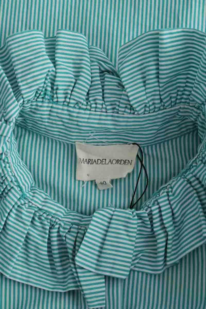 Chemise Maria de la Orden Vert en Coton