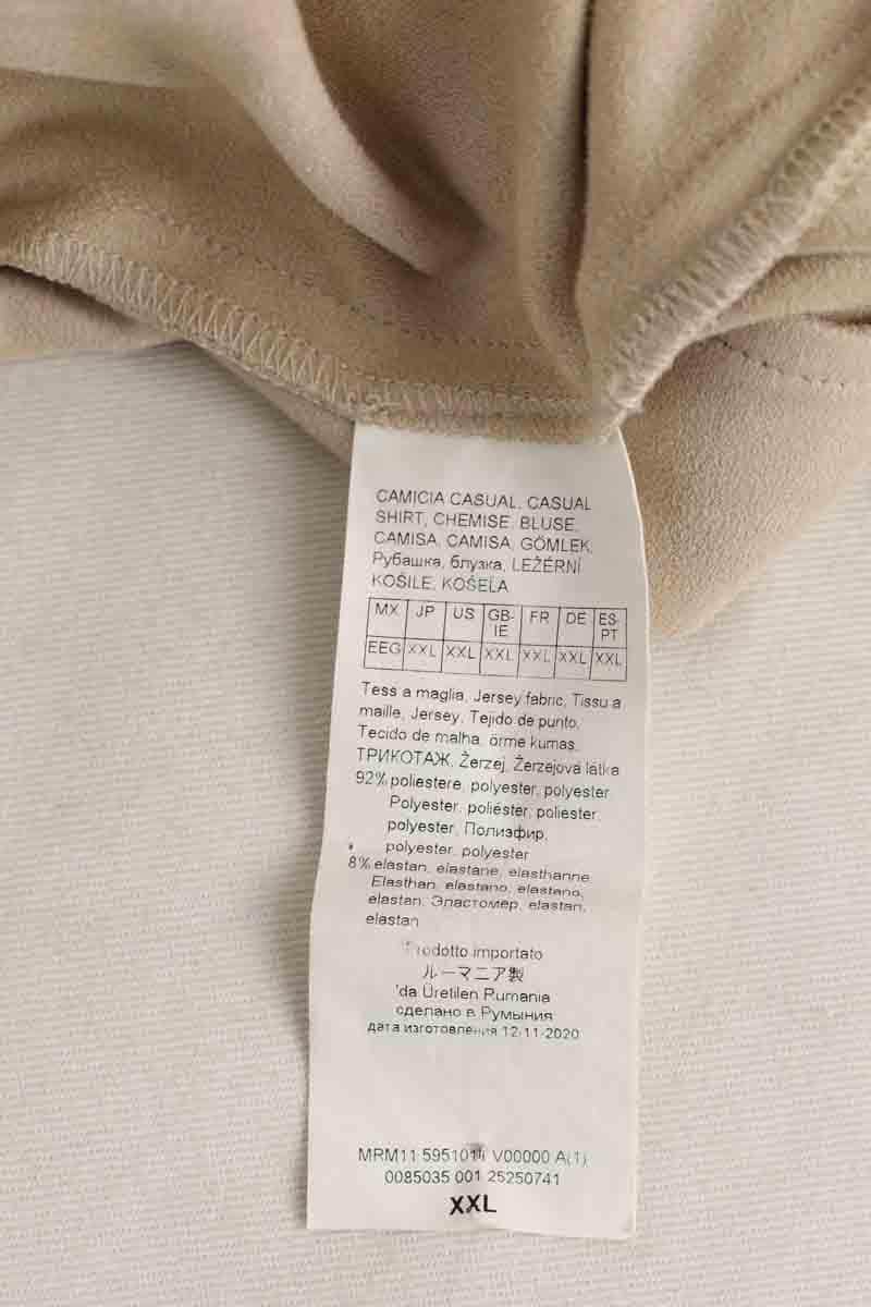 Chemise Marina Rinaldi Beige en Polyester