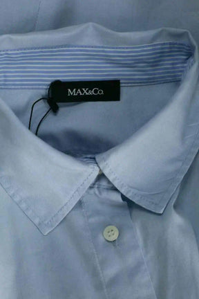 Chemise Max & Co Bleu en Coton