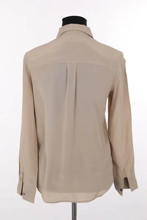 Chemise Max & Moi Beige en Soie
