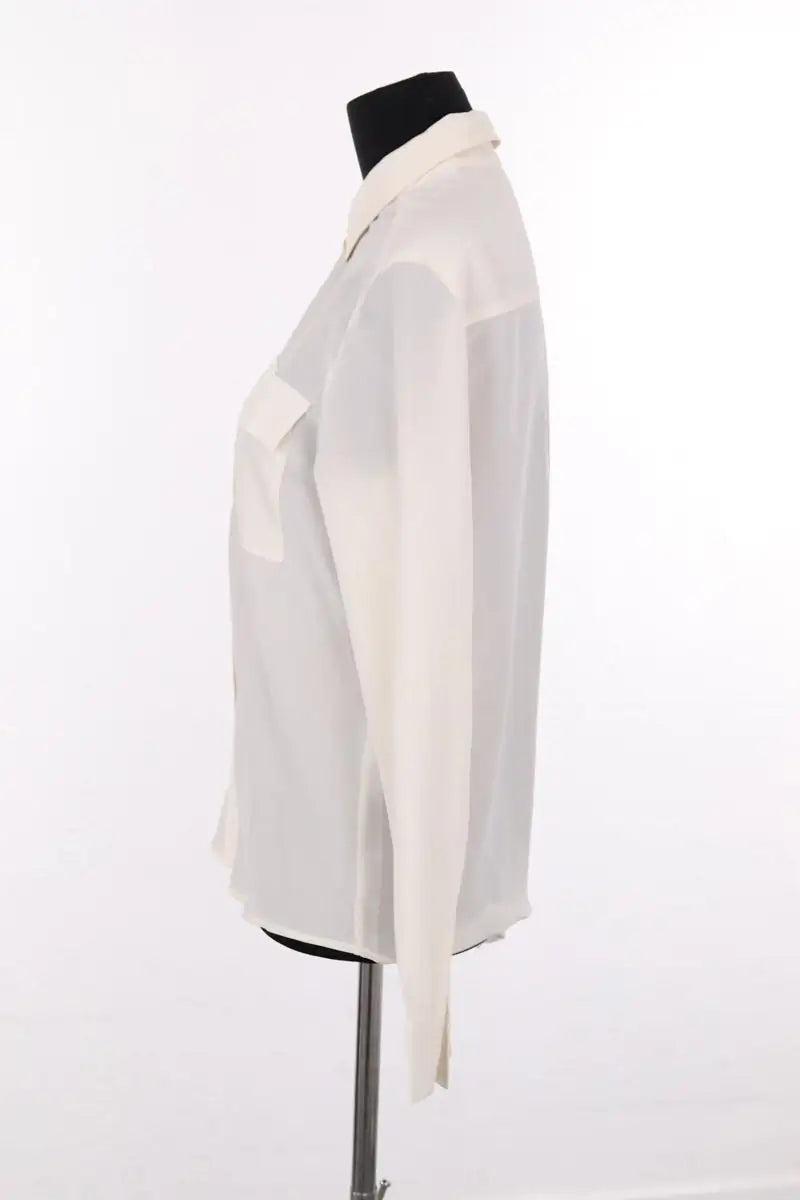 Chemise Max & Moi Ecru en Soie