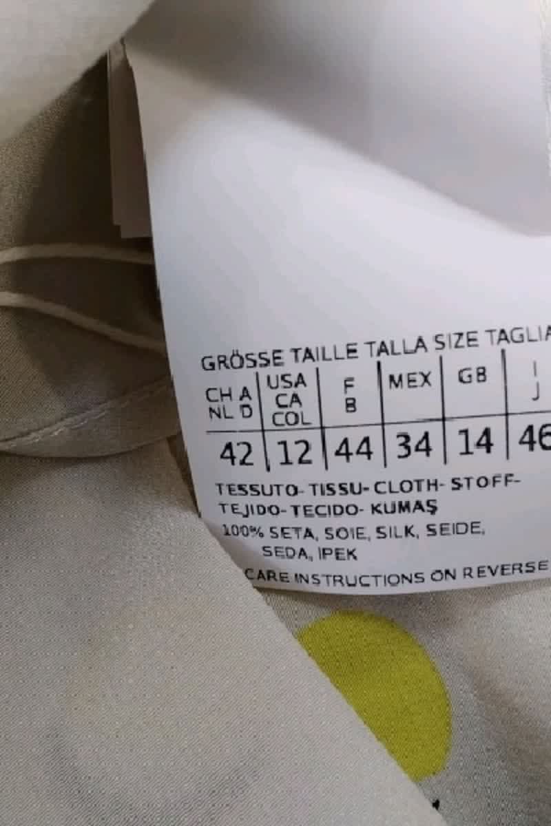 Chemise Max Mara Beige en Soie
