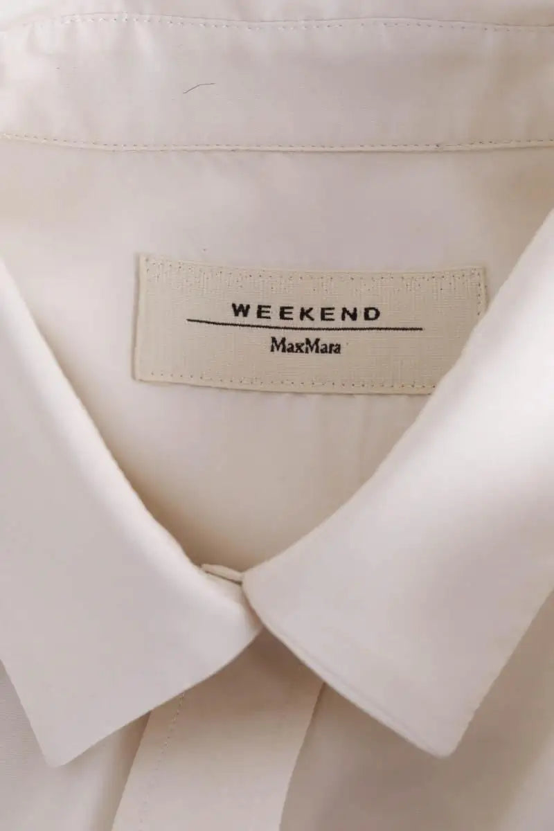 Chemise Max Mara Beige en Synthétique