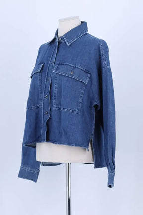 Chemise Max Mara Bleu en Coton
