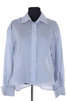 Chemise Max Mara Bleu en Synthétique, taille S - Seconde Main