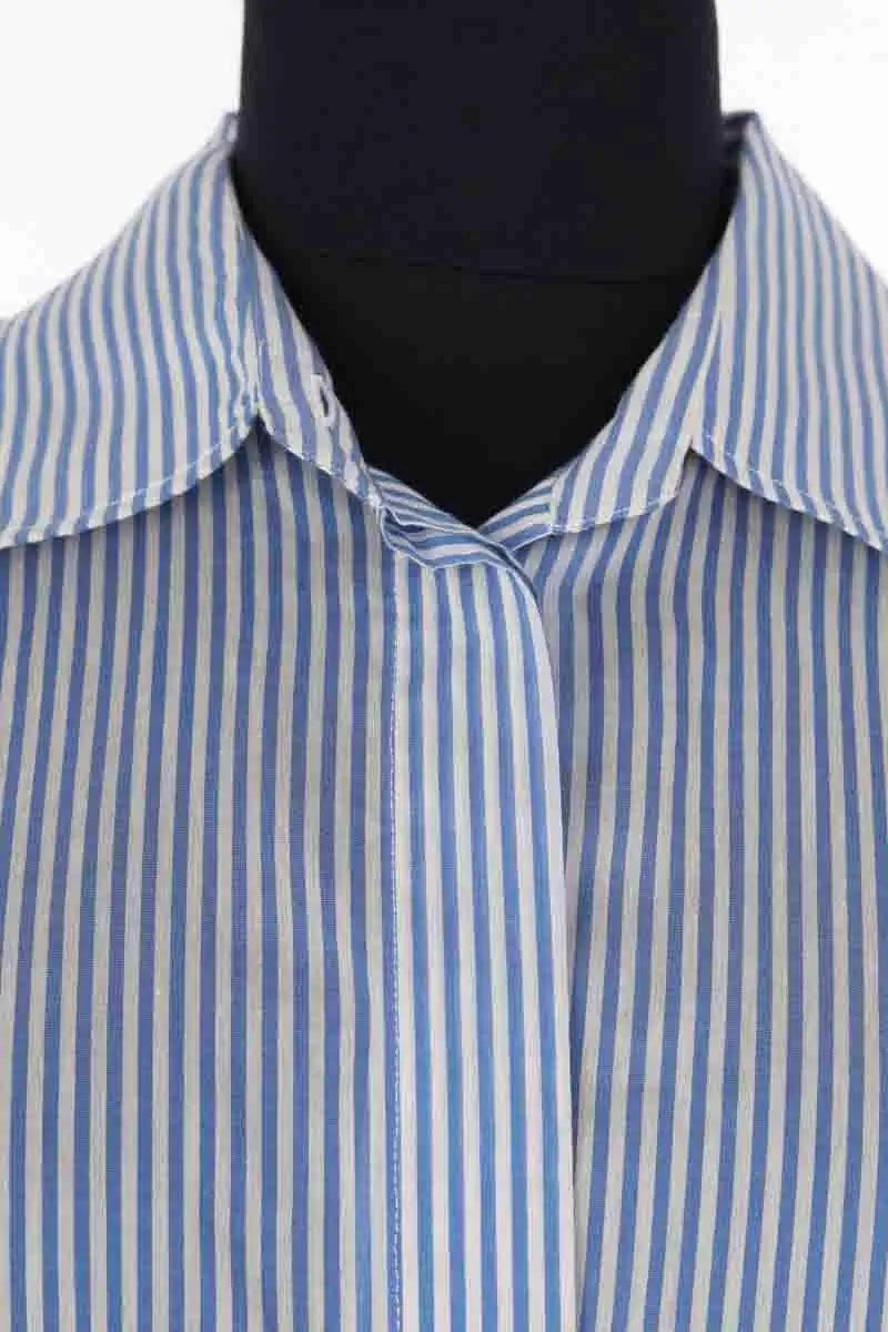 Chemise Max Mara Bleu en Synthétique
