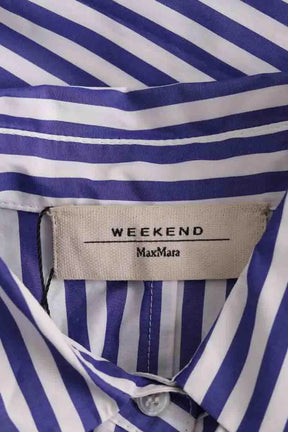 Chemise Max Mara Bleu en Synthétique