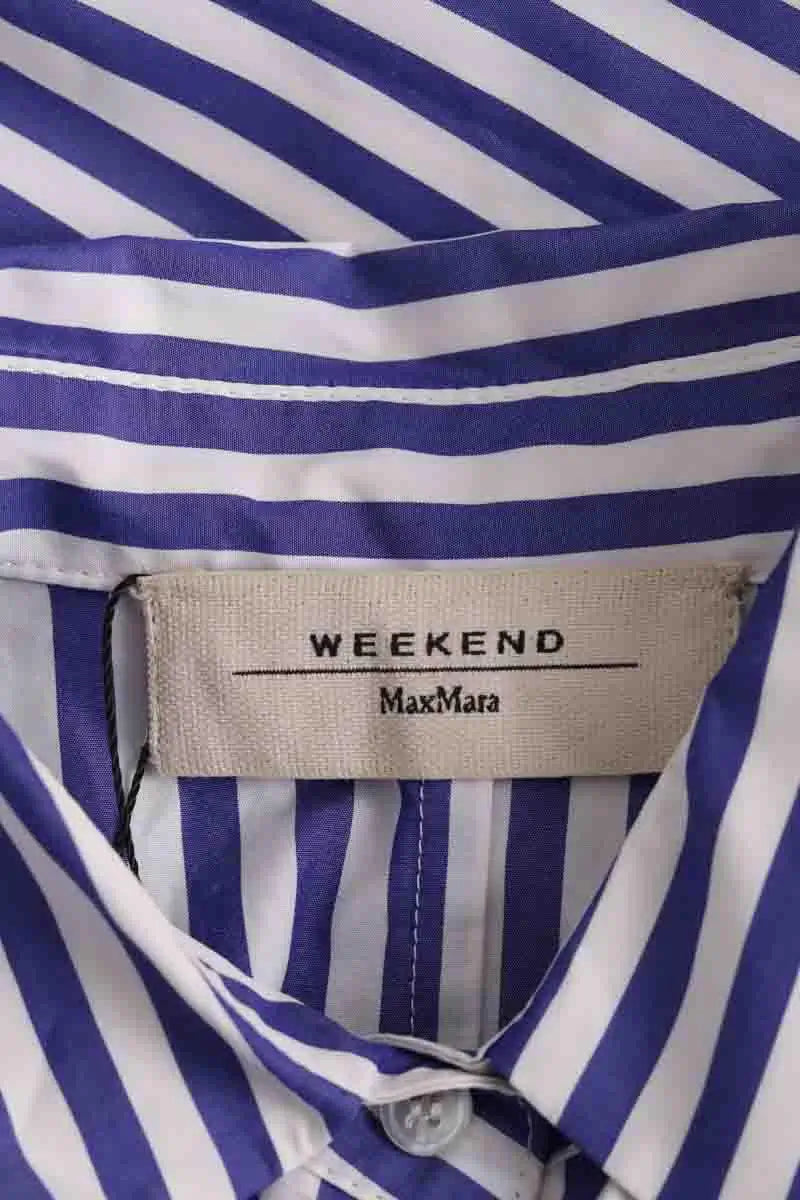 Chemise Max Mara Bleu en Synthétique