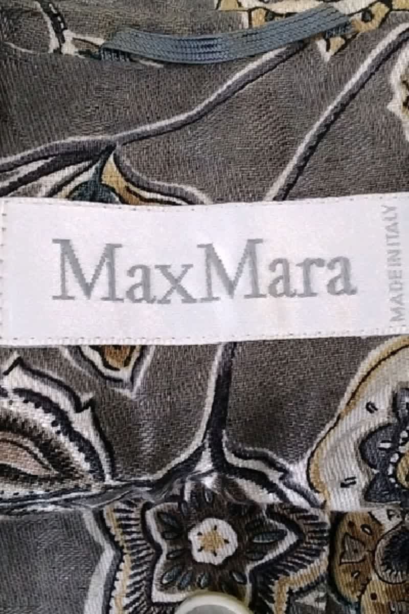 Chemise Max Mara Gris en Lin