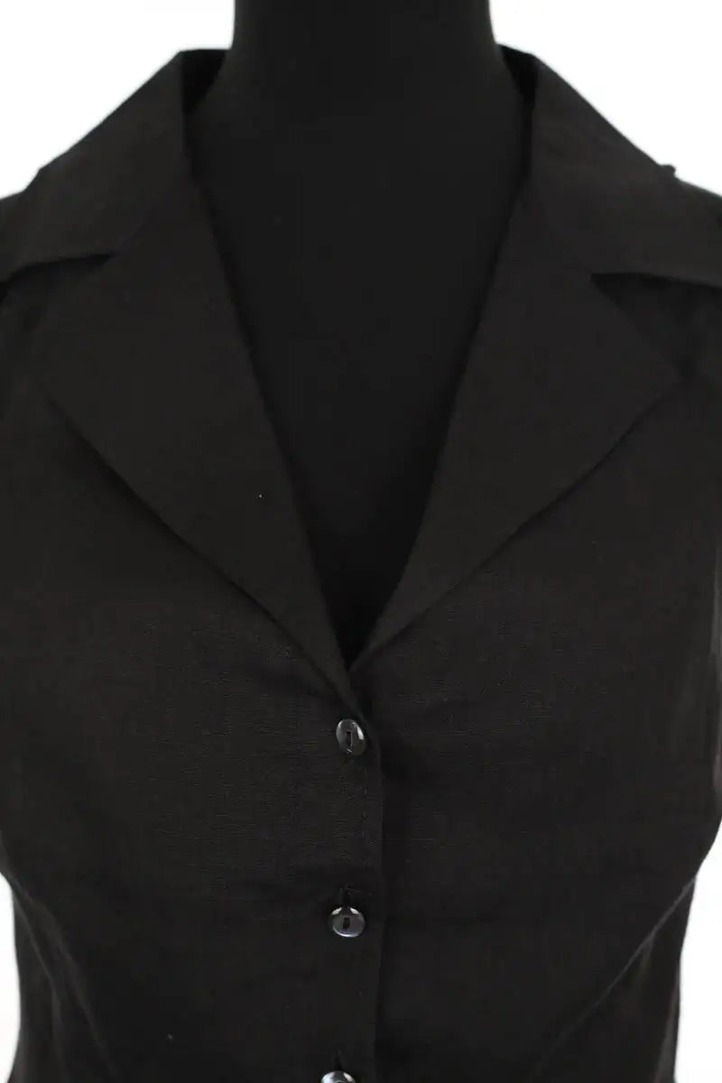 Chemise Max Mara Noir en Lin