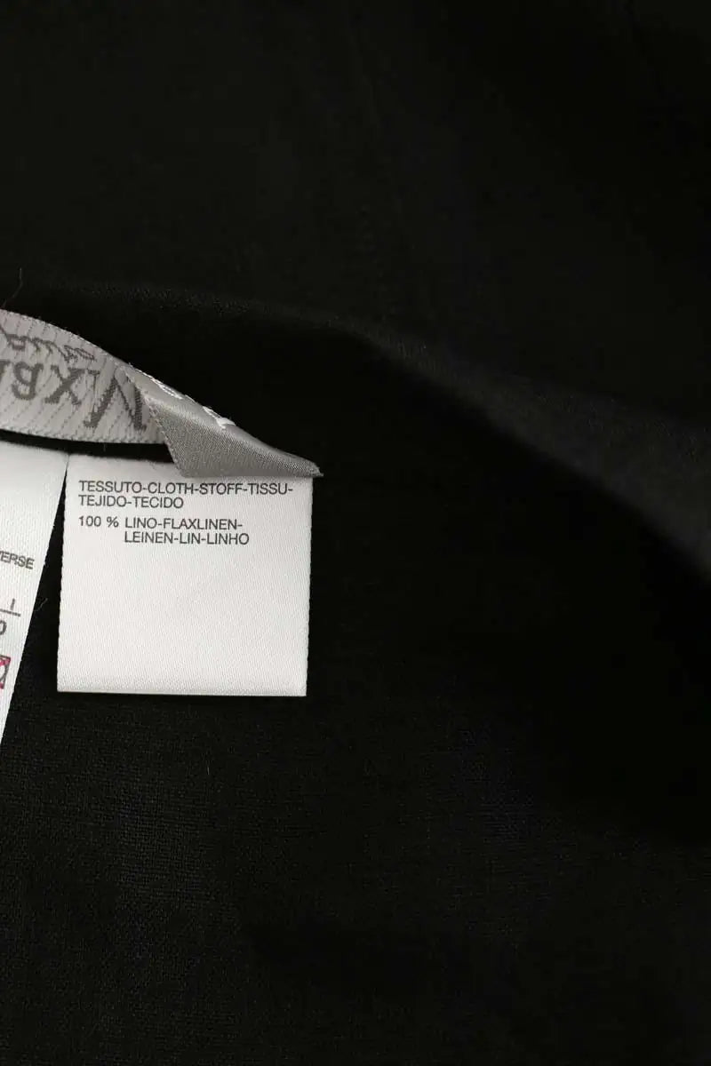 Chemise Max Mara Noir en Lin
