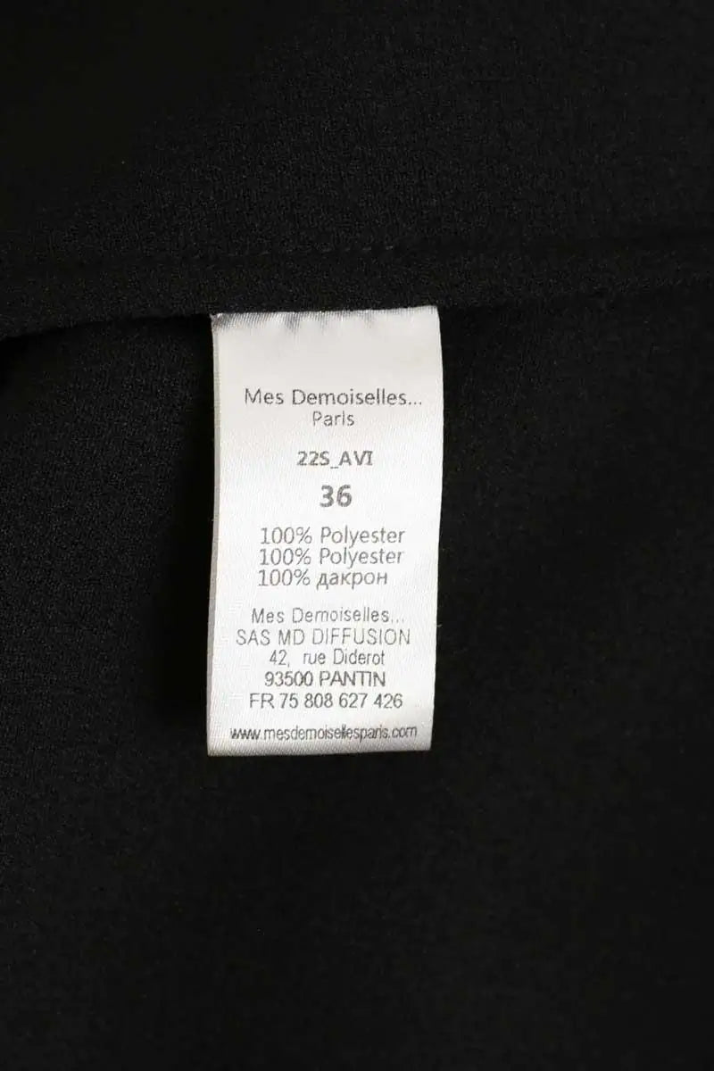 Chemise Mes Demoiselles Noir en Coton
