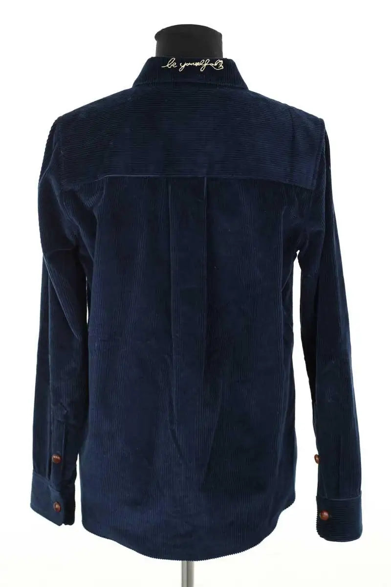 Chemise Mister K Bleu en Coton
