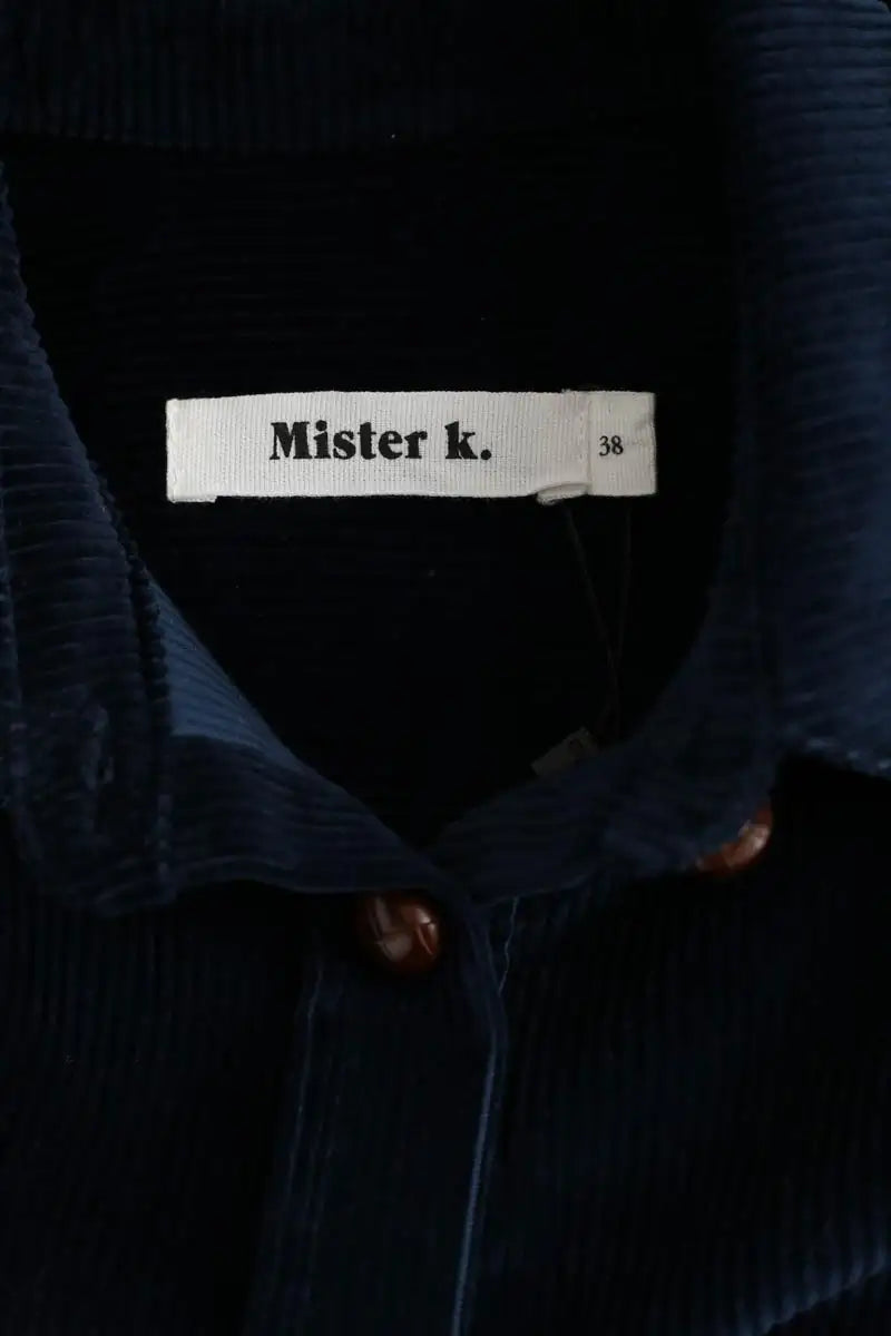 Chemise Mister K Bleu en Coton