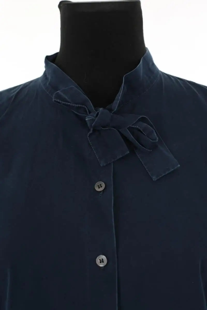 Chemise Miu Miu Marine en Coton
