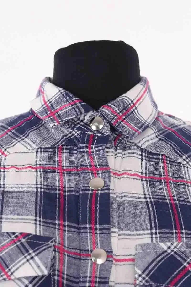 Chemise Modetrotter Bleu en Coton