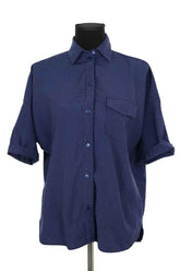 Chemise Modetrotter Marine en Polyester, taille S - Seconde Main